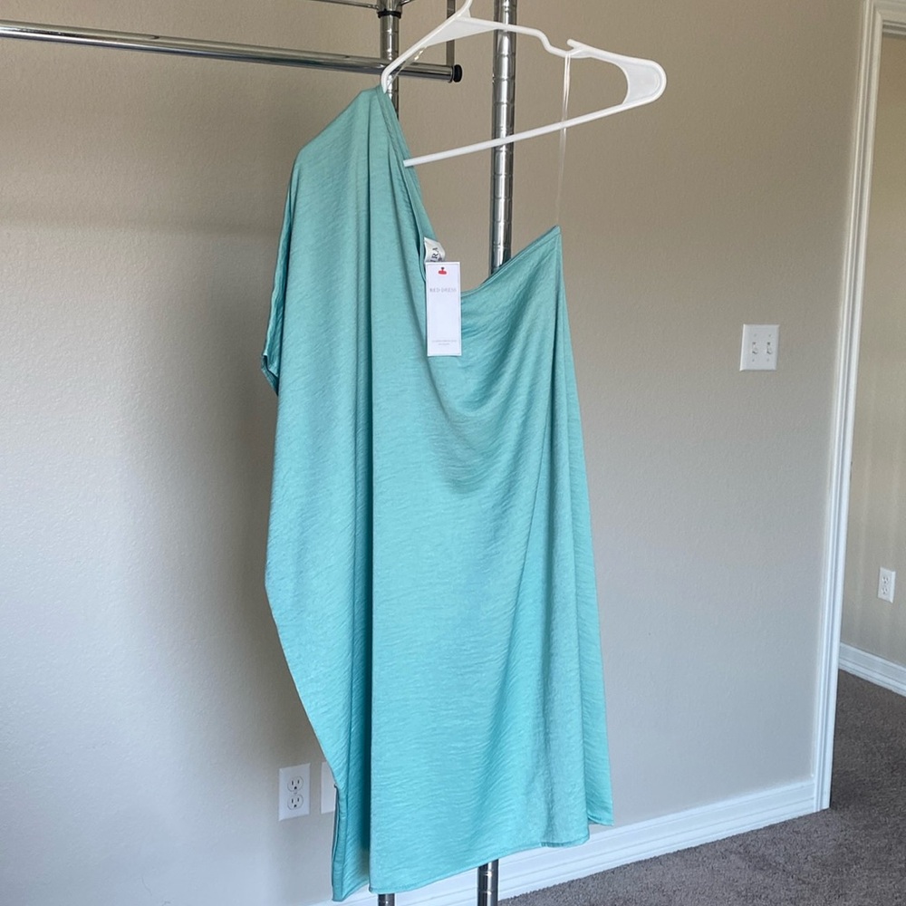 Love this color! Brand — Red Dress